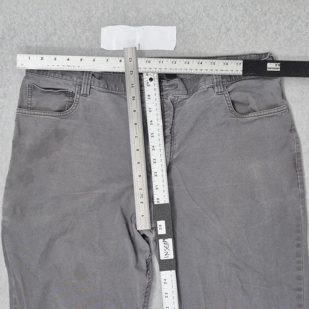 Carhartt Men Pants 40X32 Gray Straight Rigby Relaxed Fit 28